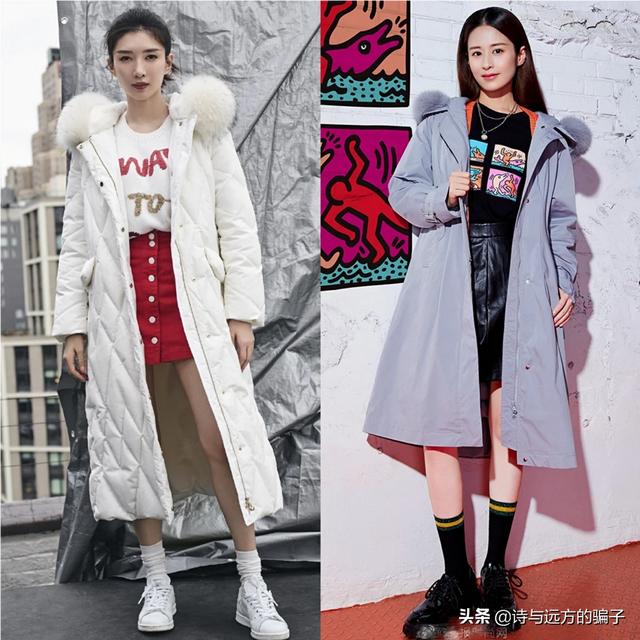 超短牛仔棉衣如何搭配衣服(图53)