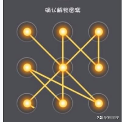 手機解鎖圖案大全-手機解鎖圖案大全圖