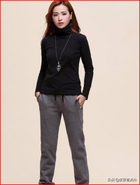 冬天宽松裤如何搭配衣服(图11)