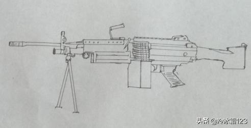 穿越火线枪的图画,穿越火线的枪简笔画