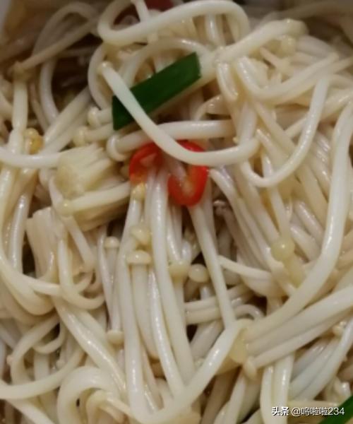 金针菇凉拌怎么做(图7)