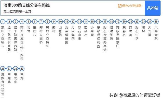 怎么查公交车发车时刻表 站点信息