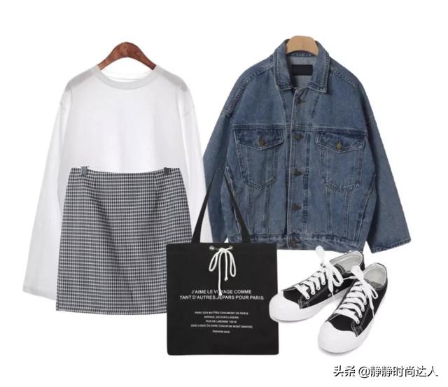 大牛仔上衣如何搭配好看(图35)