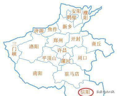 信阳挨着湖北哪里？