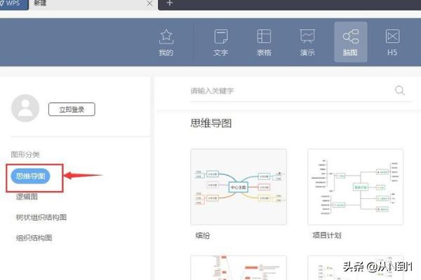 wps怎么做思维导图（wps怎么做思维导图免费）