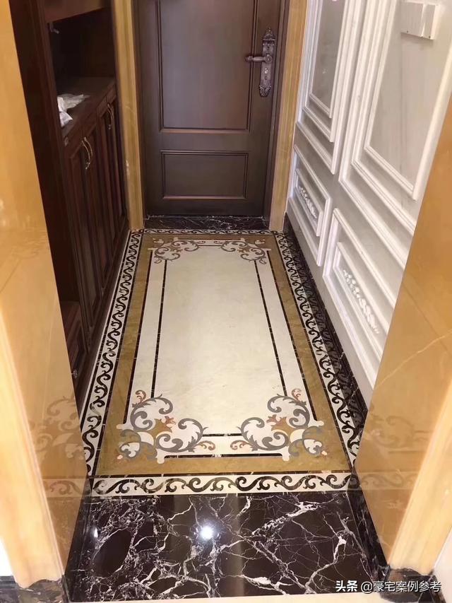 地面拼花-地面拼花图片大全 客厅
