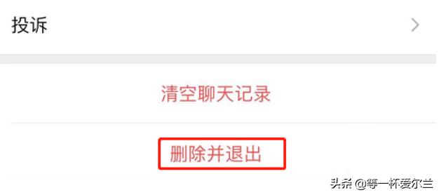 如何退群将自己删除？：退出群聊