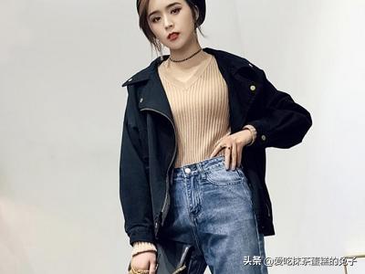 老爹裤如何搭配冬季上衣(图2)