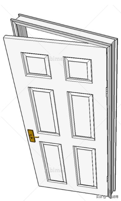 2016版cad如何画门？：cad怎么画门