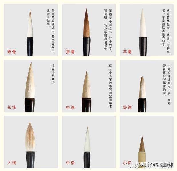 书法墨水推荐楷书字体