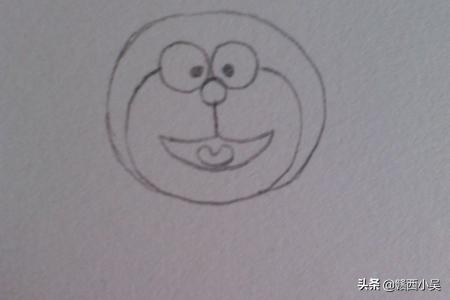 怎么画卡通哆啦A梦（机器猫、蓝胖子、叮当猫）