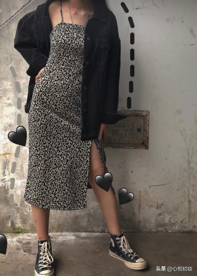 豹纹女外套如何搭配衣服(图4)