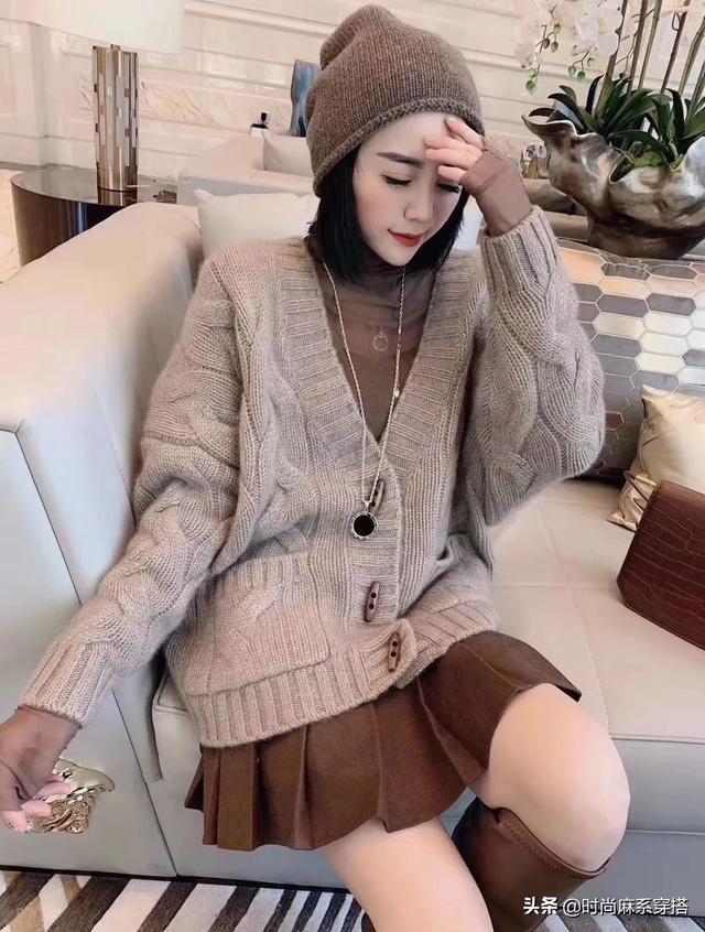 如何搭配外套毛衣好看女(图6)