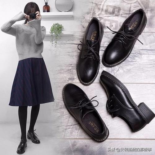 英伦高跟小皮鞋如何搭配(图2)