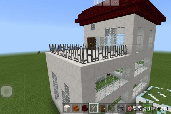 我的世界别墅教程 我的世界别墅教程图片 一步一步-第6张图片-随然AIR主题