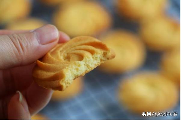 曲奇饼干-曲奇饼干的配料和做法
