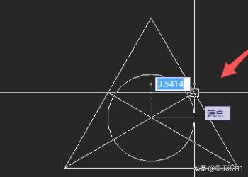 如何画三角形的内切圆？：内切圆怎么画