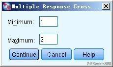 spss多项选择题（多重反应）如何做交互分析
