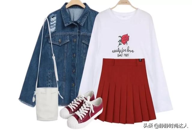 大牛仔上衣如何搭配好看(图38)