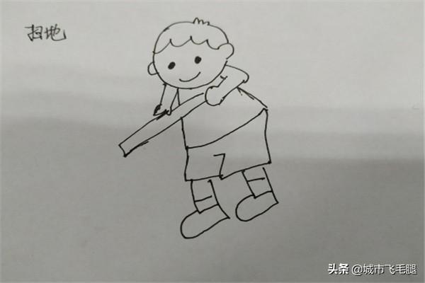 简笔画男生（帅气的男孩男生简笔画怎么画？）