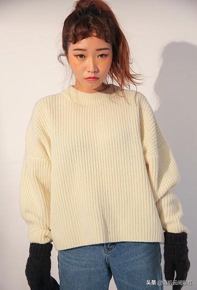 毛衣化妆拍照技巧
