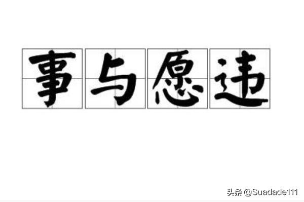 事与愿违的（事与愿违是什么意思？）