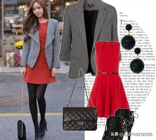 裙子秋冬款如何搭配衣服(图2)