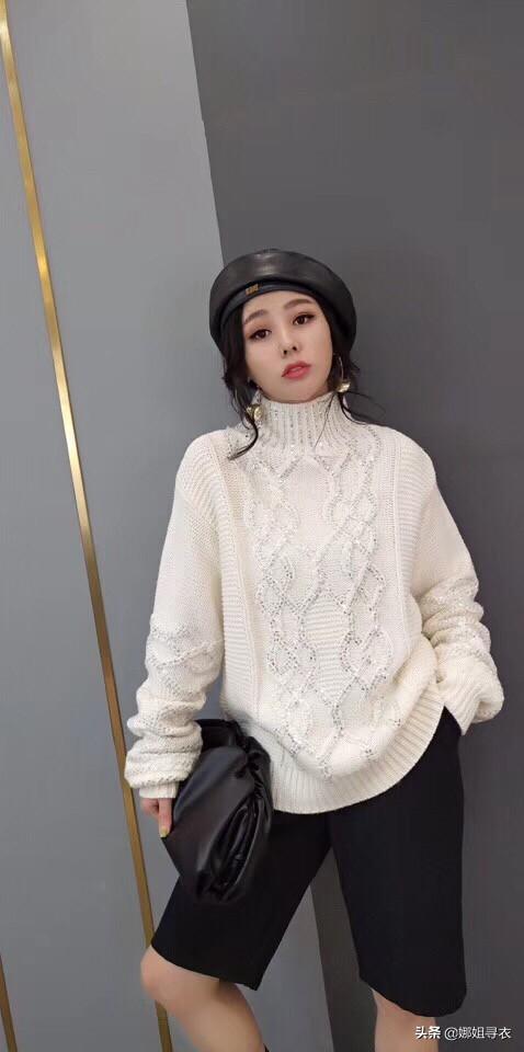 高领短袖女夏天如何搭配(图6)