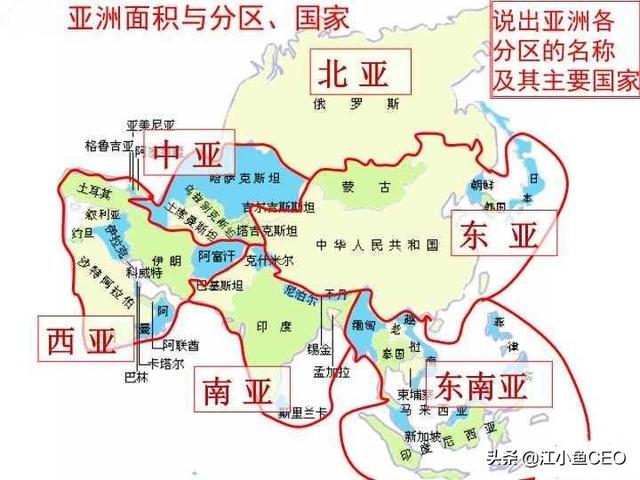 中东地图(中东地图有多少个国家？)