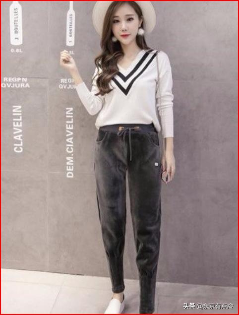 冬天宽松裤如何搭配衣服(图10)