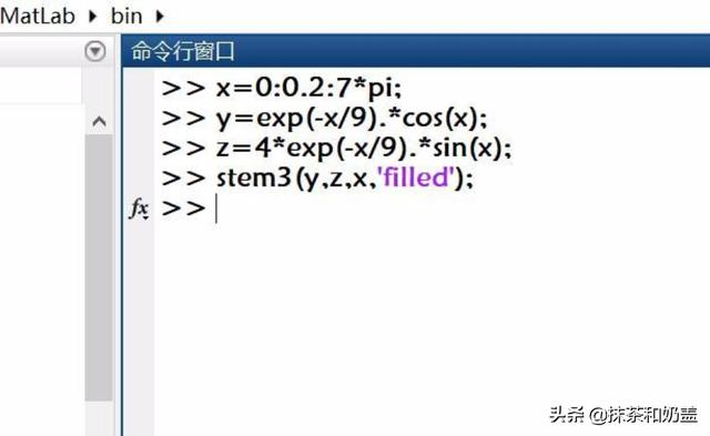 如何使用matlab软件绘制离散序列图