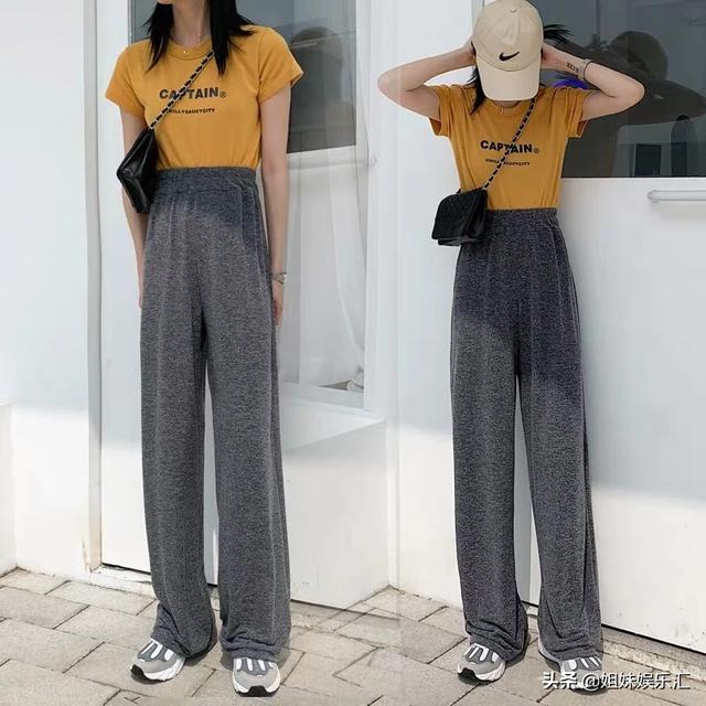女如何搭配灰色运动长裤(图3)