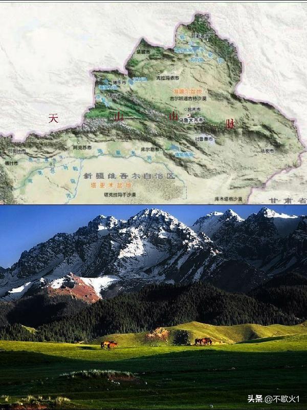 山脉地图（山脉别称？）