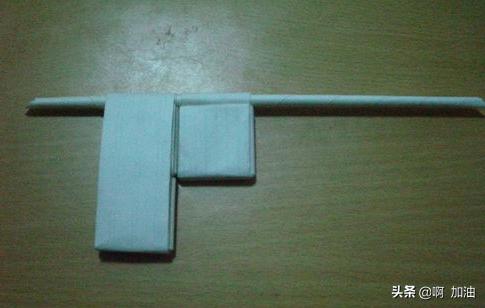 做枪做枪的手工 发射