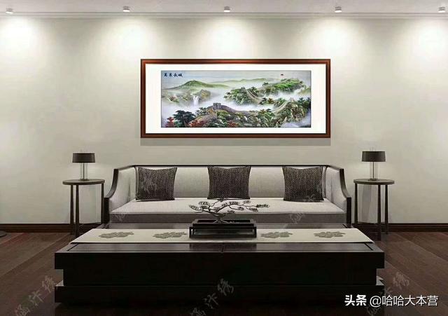 沙发背景墙效果图,客厅沙发背景墙效果图