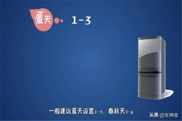 冰箱温度怎么调-冰箱温度怎么调1-7哪个更冷