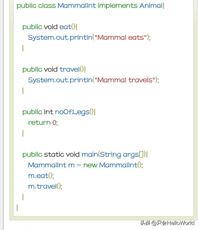 implements-implements在java中的作用