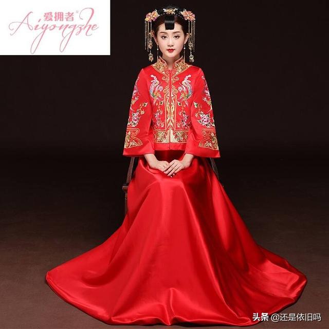 红色婚纱如何搭配鞋子男