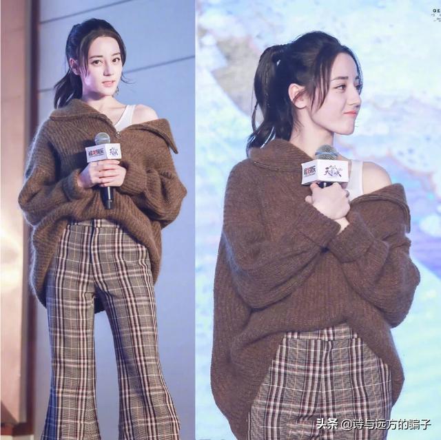 慵懒风毛衣外套如何搭配(图63)
