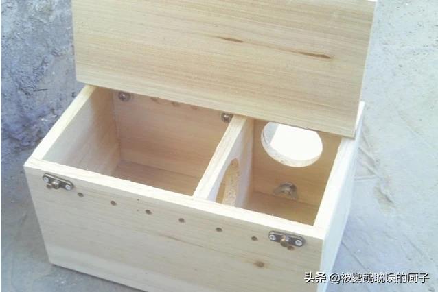 请问各位高手知不知道怎么制作简易虎皮鹦鹉繁殖箱,第3张