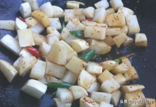 爆炒萝卜菜常德菜的做法(图6)