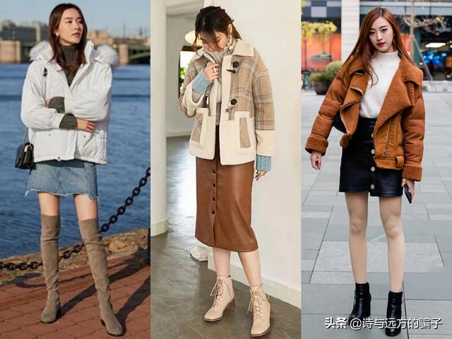 超短牛仔棉衣如何搭配衣服(图55)