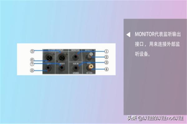 调音台的使用方法图解 教程