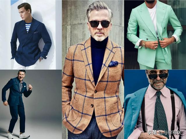 男生穿西装如何搭配衣服(图75)