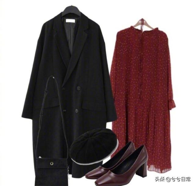 黑色高筒靴如何搭配大衣(图3)