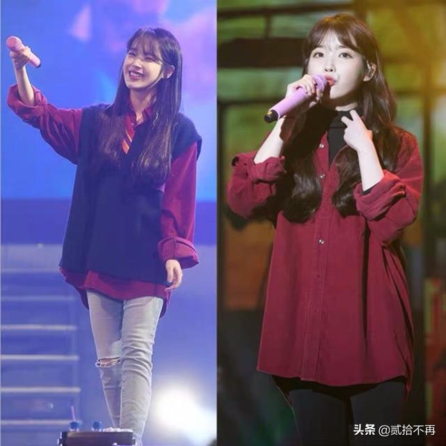 打底衫比较长怎么搭配(图1)