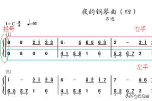 [11岁孩子学钢琴谱]怎样快速学习钢琴简谱？