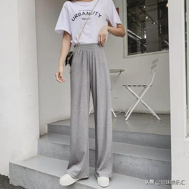 女如何搭配灰色运动长裤(图2)