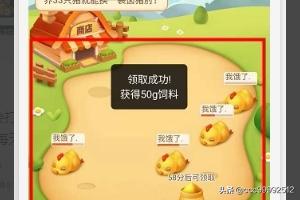 拼多多牧场饲料机怎么吃