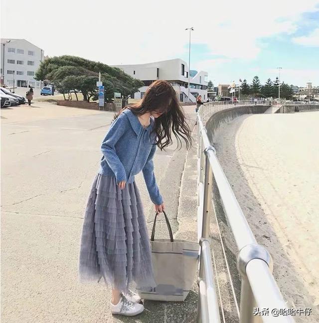 毛衣连衣纱裙怎么搭配(图6)